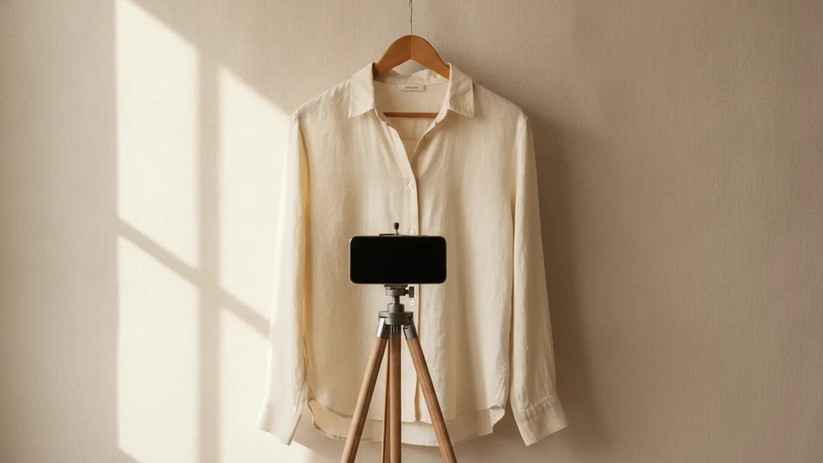How to Photograph Clothes for AI: Practical Guide