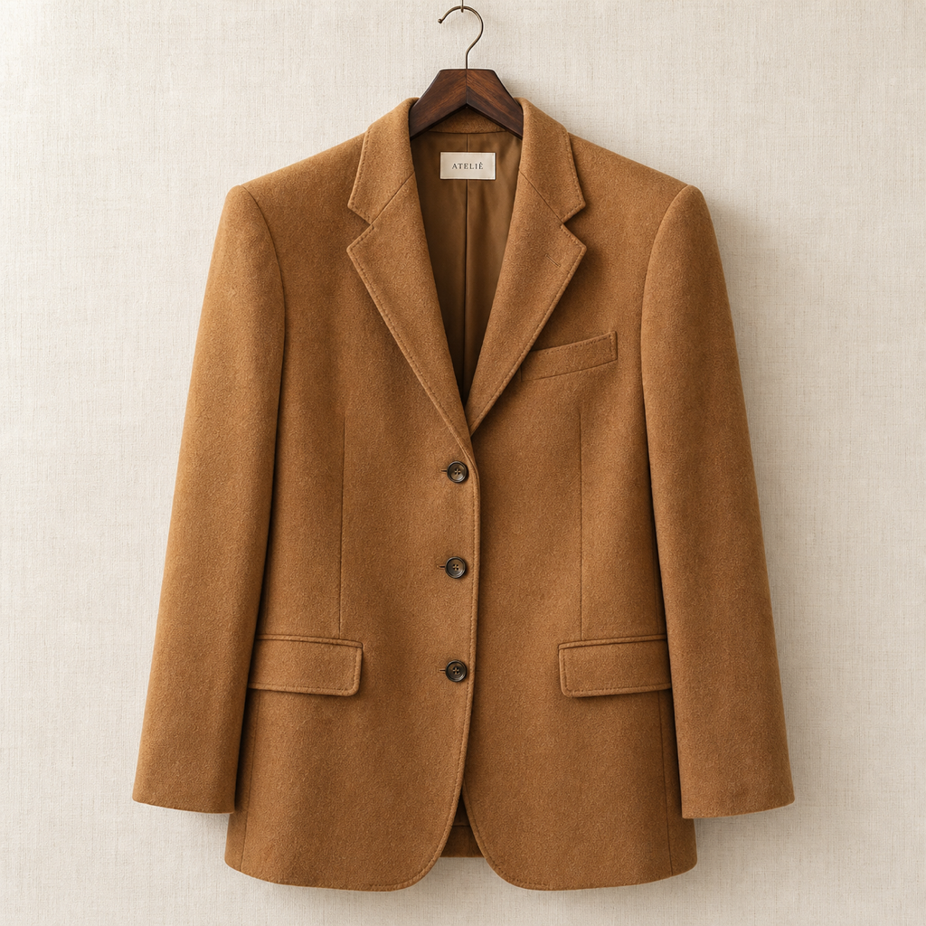 Blazer Caramelo Alfaiataria — peça